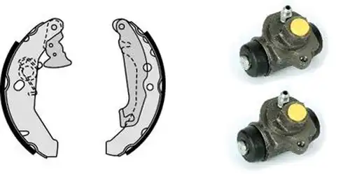 комплект спирачна челюст BREMBO H 24 027