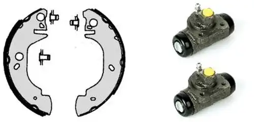 комплект спирачна челюст BREMBO H 24 036