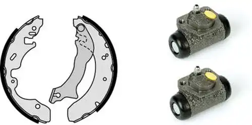 комплект спирачна челюст BREMBO H 24 039