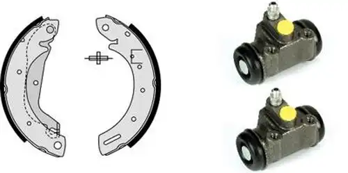 комплект спирачна челюст BREMBO H 24 044