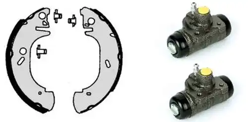 комплект спирачна челюст BREMBO H 24 047