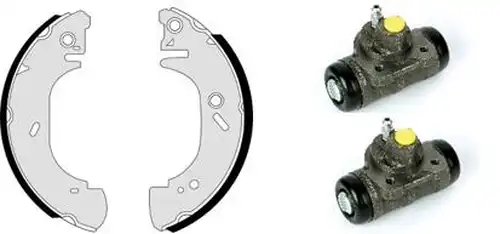 комплект спирачна челюст BREMBO H 24 049