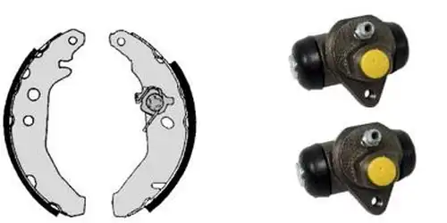 комплект спирачна челюст BREMBO H 24 050