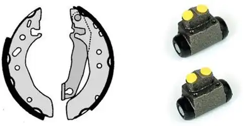 комплект спирачна челюст BREMBO H 24 051