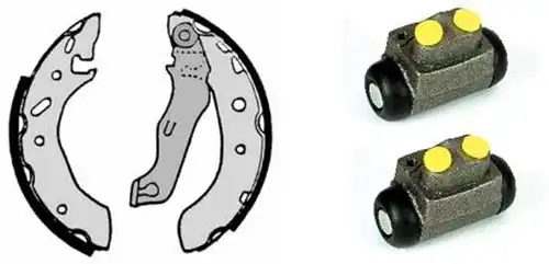 комплект спирачна челюст BREMBO H 24 054