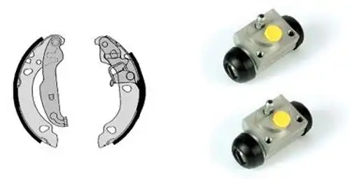 комплект спирачна челюст BREMBO H 24 058