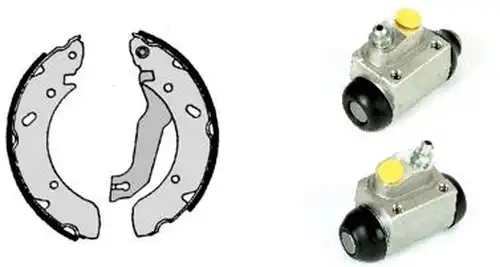 комплект спирачна челюст BREMBO H 30 004