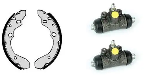 комплект спирачна челюст BREMBO H 49 006