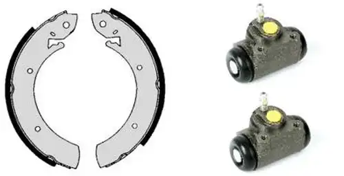 комплект спирачна челюст BREMBO H 50 007
