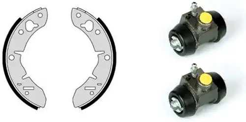 комплект спирачна челюст BREMBO H 52 001