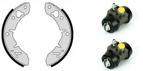 комплект спирачна челюст BREMBO H 52 002