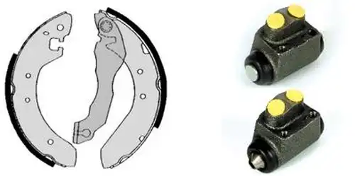 комплект спирачна челюст BREMBO H 52 003