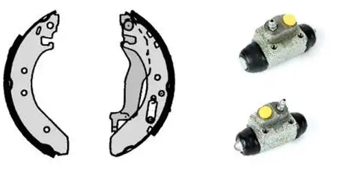 комплект спирачна челюст BREMBO H 52 010