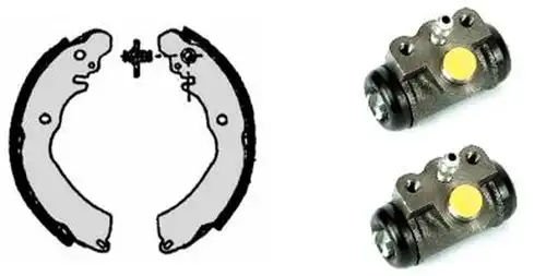 комплект спирачна челюст BREMBO H 54 009