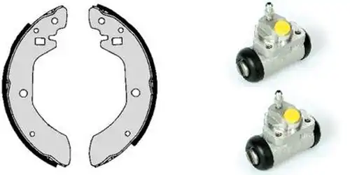 комплект спирачна челюст BREMBO H 56 001