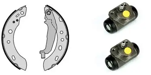 комплект спирачна челюст BREMBO H 56 009