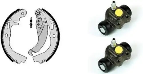 комплект спирачна челюст BREMBO H 59 009
