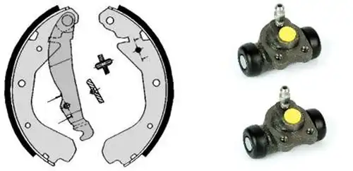 комплект спирачна челюст BREMBO H 59 020