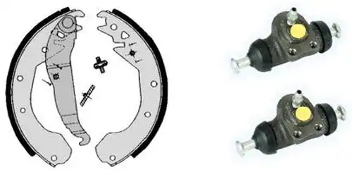 комплект спирачна челюст BREMBO H 59 021