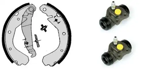 комплект спирачна челюст BREMBO H 59 028
