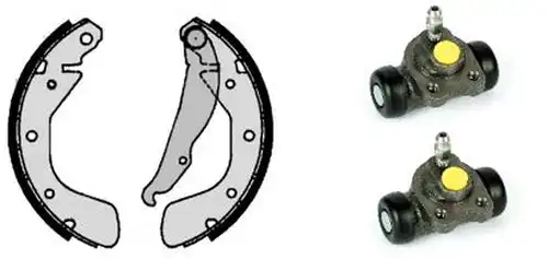 комплект спирачна челюст BREMBO H 59 029