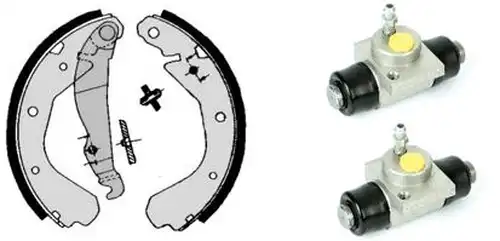 комплект спирачна челюст BREMBO H 59 031