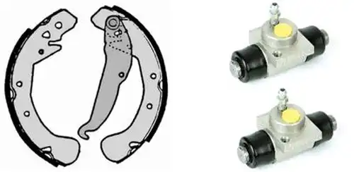 комплект спирачна челюст BREMBO H 59 039
