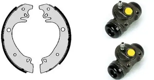 комплект спирачна челюст BREMBO H 61 028
