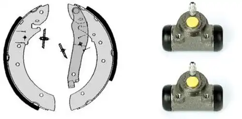 комплект спирачна челюст BREMBO H 61 030