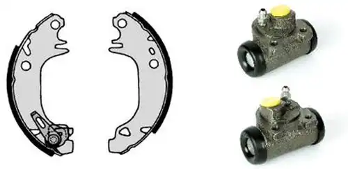 комплект спирачна челюст BREMBO H 61 035