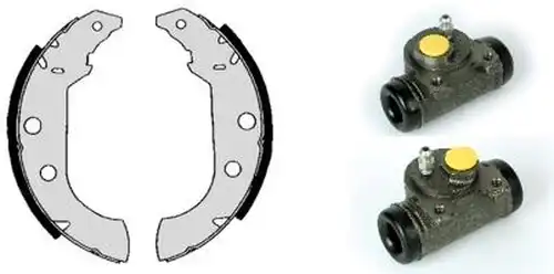 комплект спирачна челюст BREMBO H 61 047