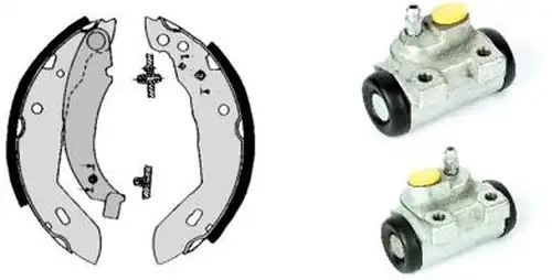 комплект спирачна челюст BREMBO H 61 051