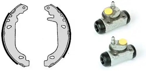 комплект спирачна челюст BREMBO H 61 058