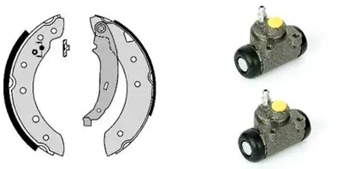 комплект спирачна челюст BREMBO H 61 065