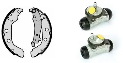 комплект спирачна челюст BREMBO H 61 067