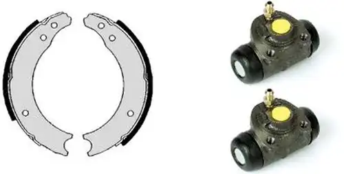 комплект спирачна челюст BREMBO H 68 003