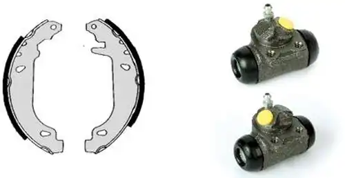 комплект спирачна челюст BREMBO H 68 035