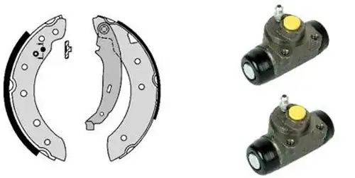 комплект спирачна челюст BREMBO H 68 056