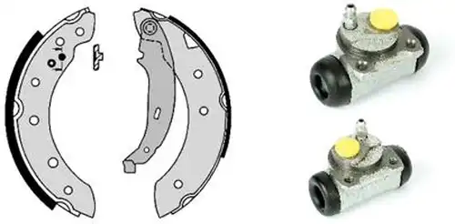 комплект спирачна челюст BREMBO H 68 066