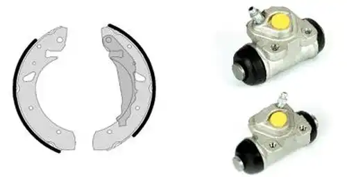комплект спирачна челюст BREMBO H 83 009