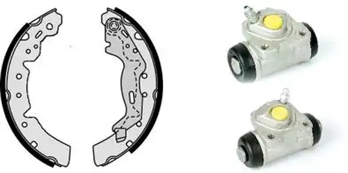 комплект спирачна челюст BREMBO H 83 014