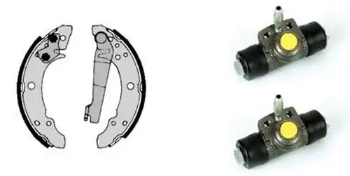 комплект спирачна челюст BREMBO H 85 010