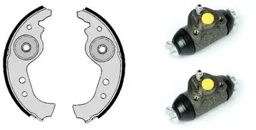 комплект спирачна челюст BREMBO H 85 020