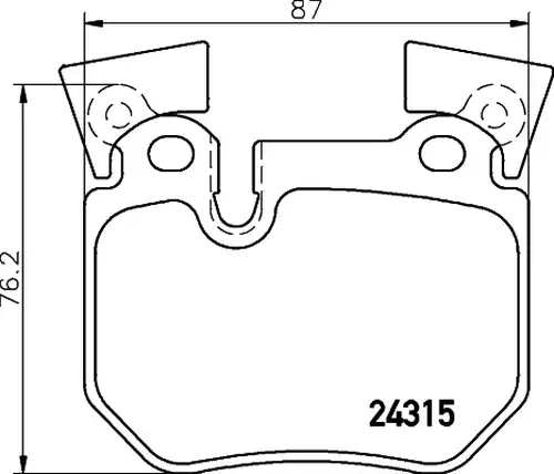 накладки BREMBO P 06 059