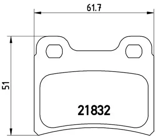 накладки BREMBO P 24 030