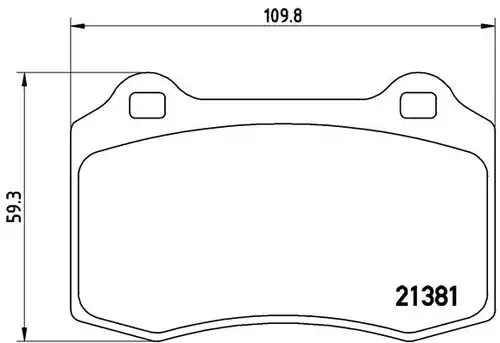 накладки BREMBO P 24 073