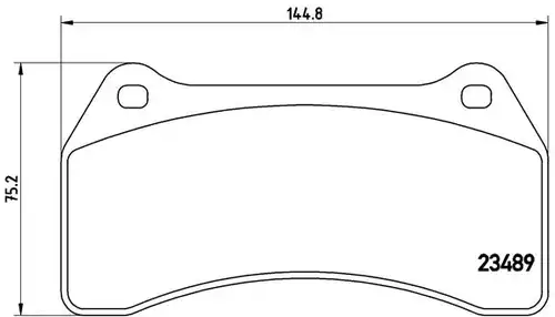 накладки BREMBO P 36 014