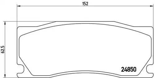 накладки BREMBO P 36 023