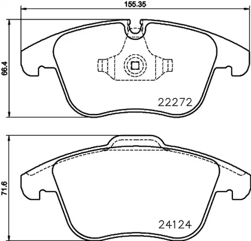 накладки BREMBO P 36 030