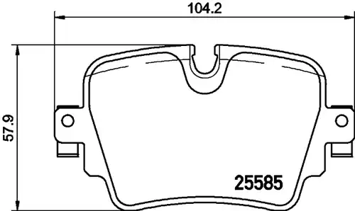 накладки BREMBO P 36 032